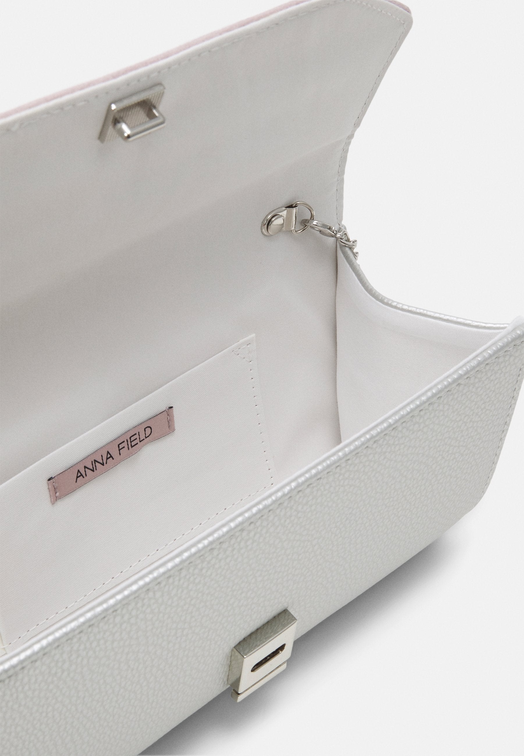 Anna Field Clutch - Silver