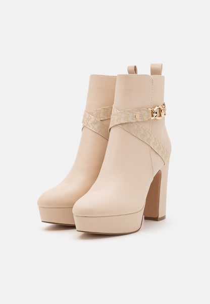 Anna Field Platform Ankle Boots - Beige