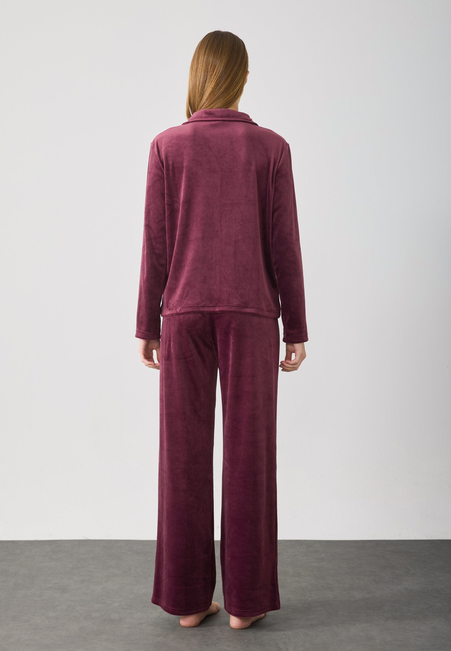 Anna Field SET - Pyjama Set - Bordeaux