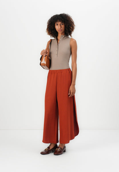 Anna Field TANK WITH BUTTONS - Top - Taupe Gray