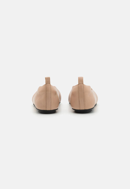 Anna Field LEATHER - Ballet Pumps - Beige