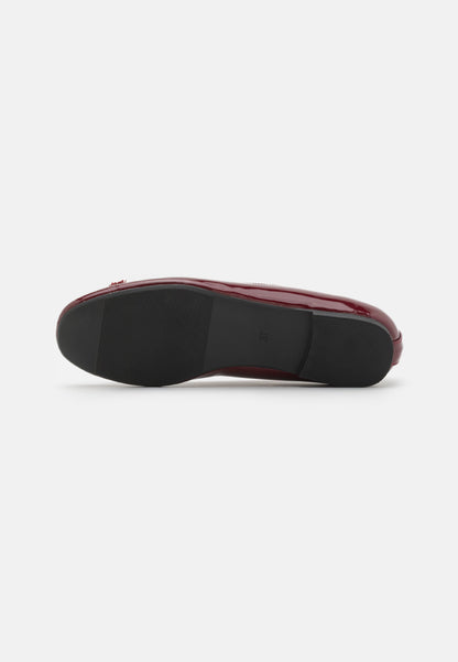  Ballet Pumps - Dark Red