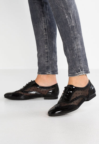 Anna Field Lace-Ups - Black