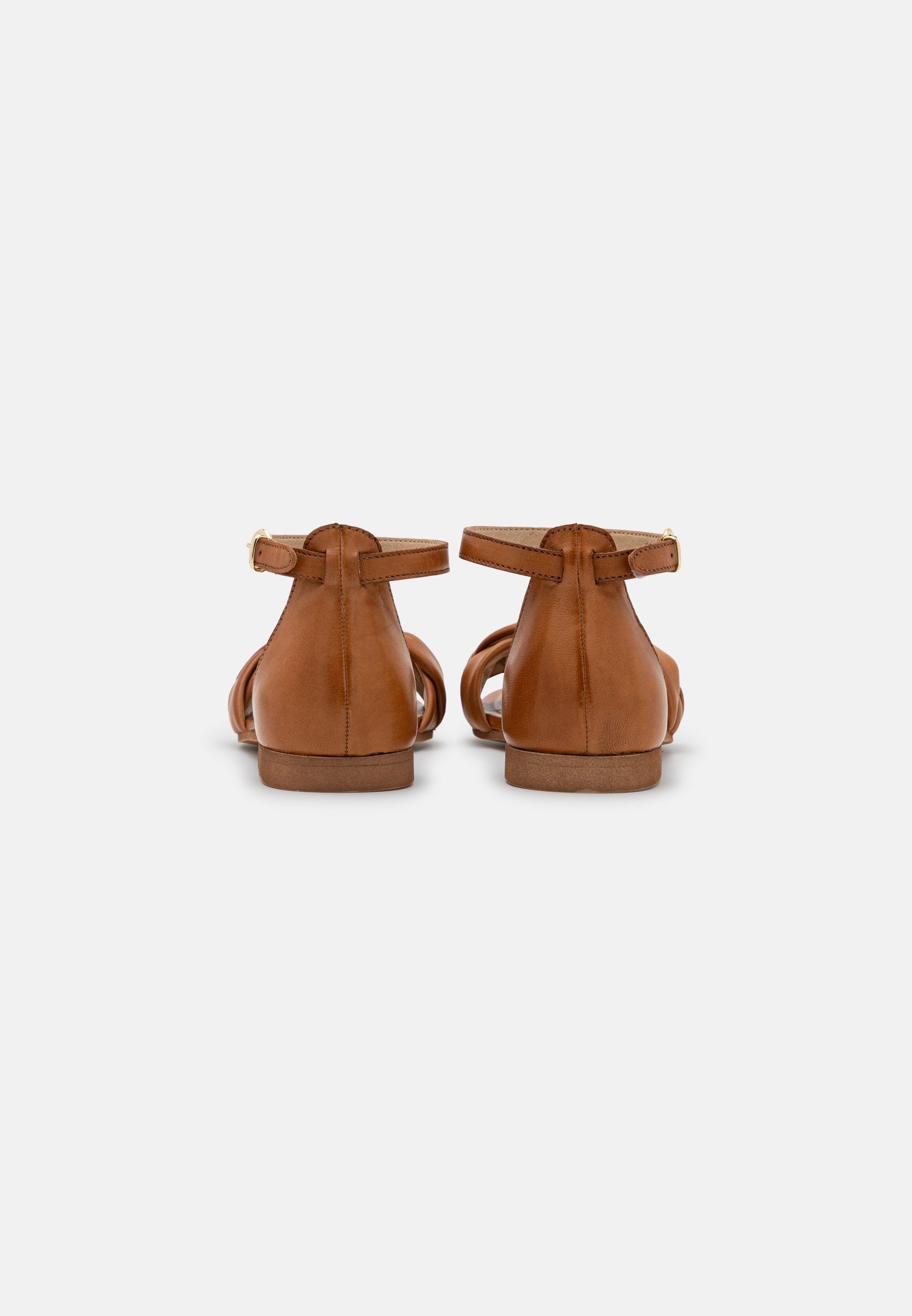  Leather - Sandals - Cognac