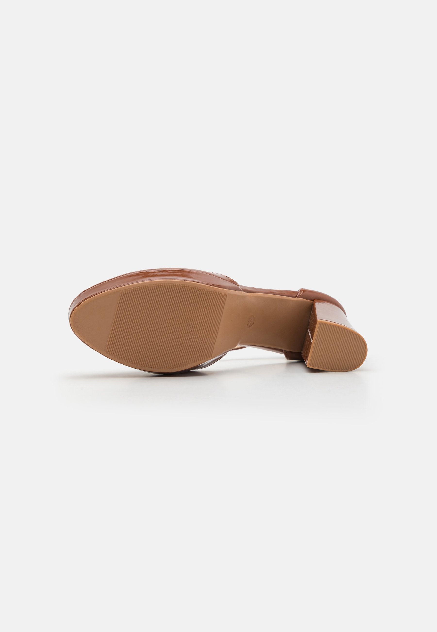 Anna Field Platform Heels - Cognac