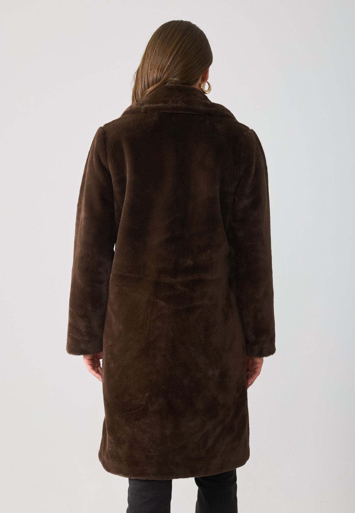 Anna Field Winter Coat - Dark Brown