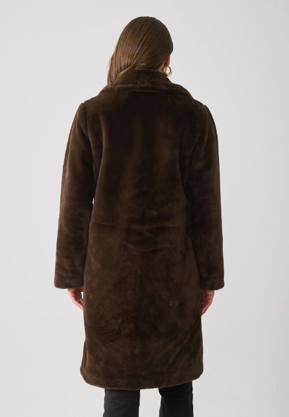 Anna Field Winter Coat - Dark Brown
