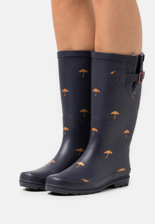 Anna Field Wellies - Dark Blue