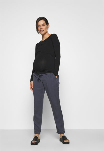  Nursing Function Longsleeve Tee - Long Sleeved Top - Black
