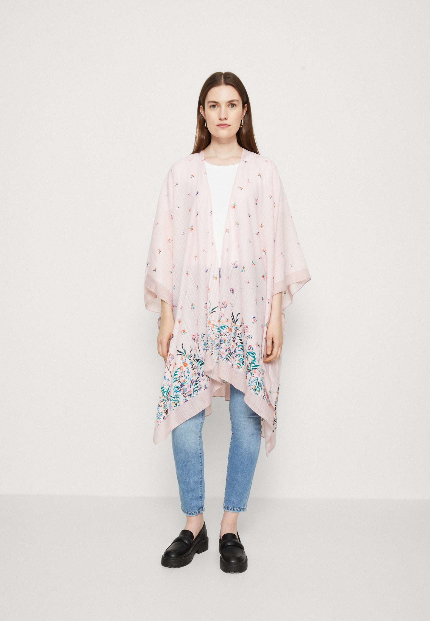Anna Field Cape - Pink
