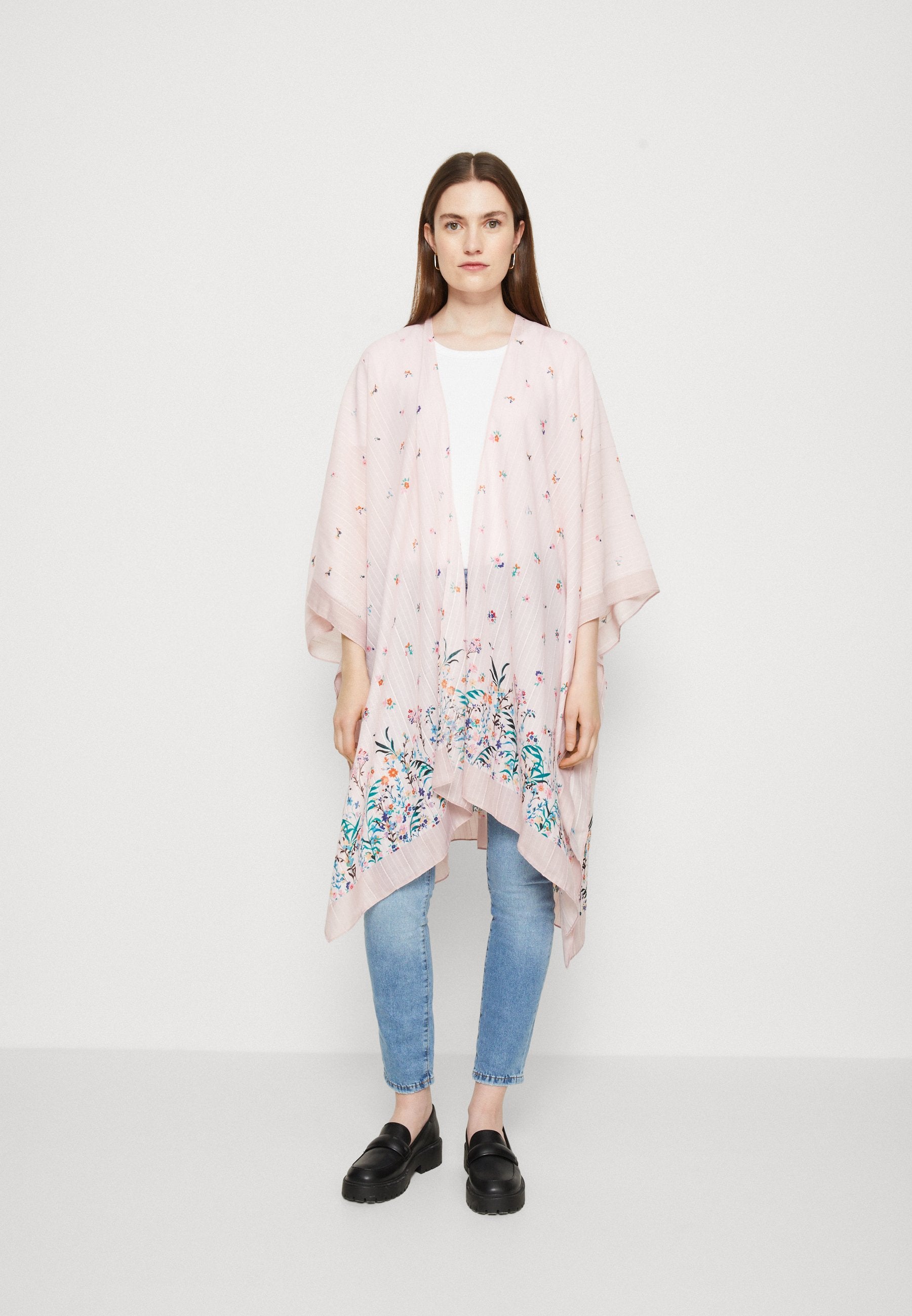 Anna Field Cape - Pink