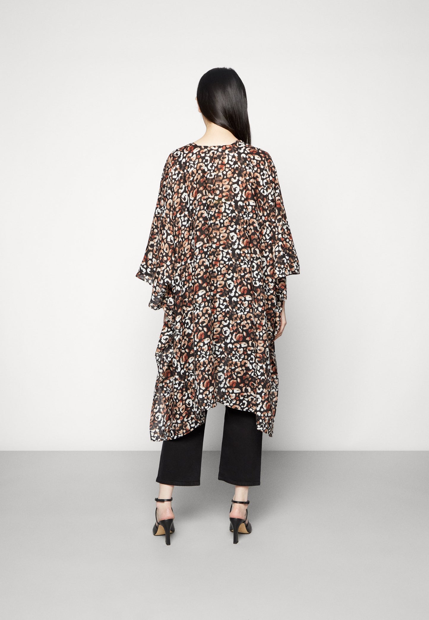 Anna Field Cape - Brown/Black
