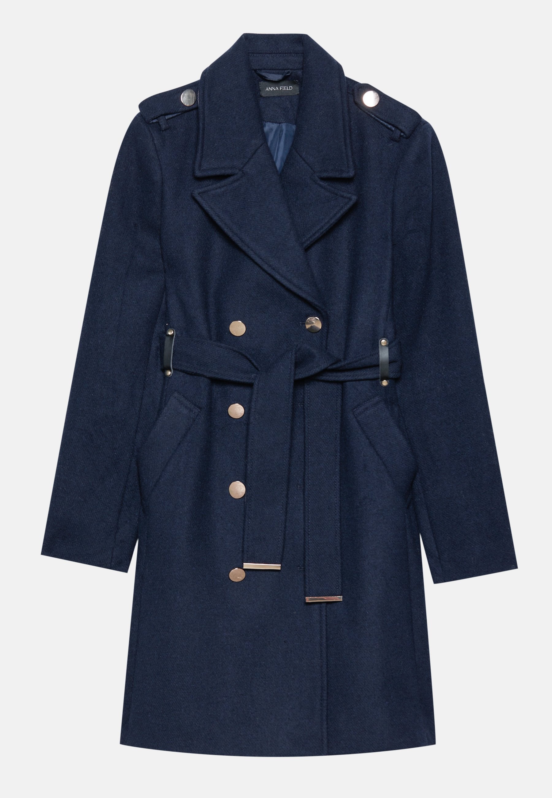 Anna Field Trenchcoat - Dark Blue