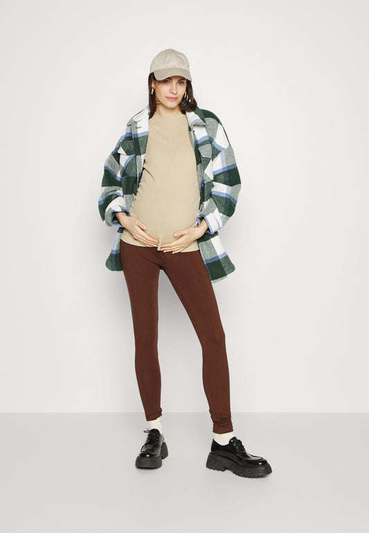  3 Pack - Leggings - Trousers - Black/Brown/Off-White