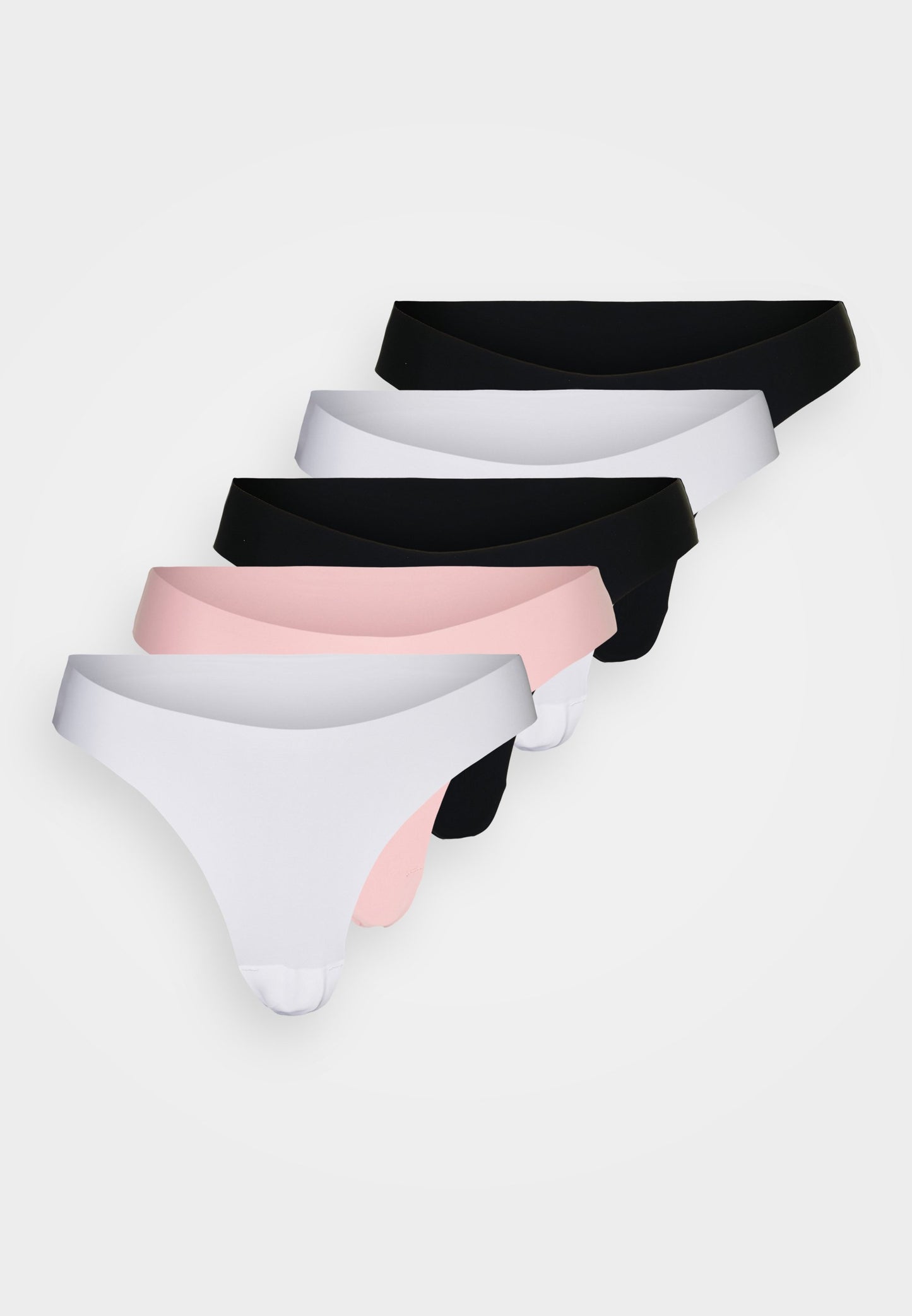Anna Field Ahser 5 Pack Brief - Briefs - 402 - Pink_001 - White_802 - Black