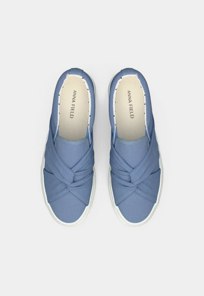 Anna Field Slip-ons - Light Blue