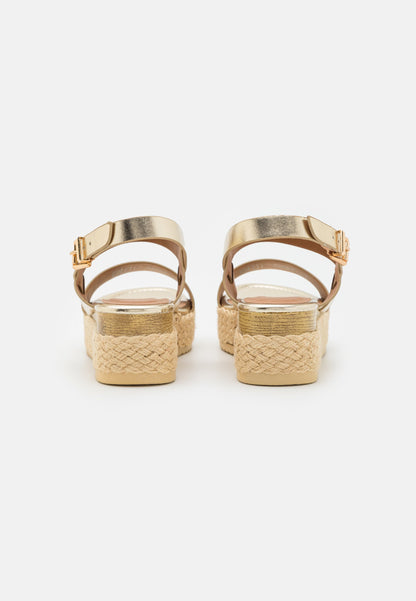 Anna Field Espadrilles - Gold