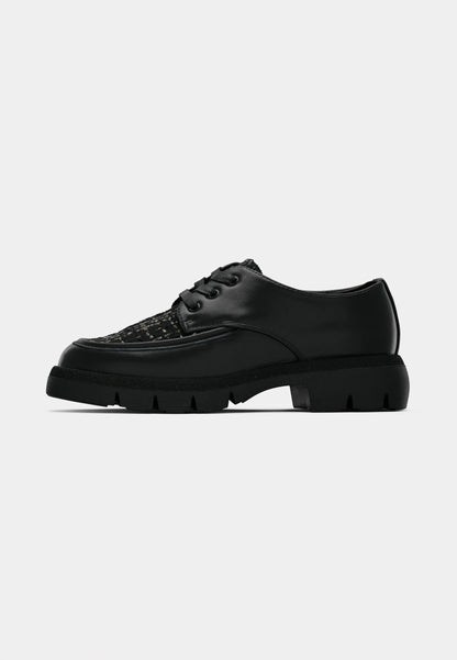  Lace-ups - Black/gold-coloured