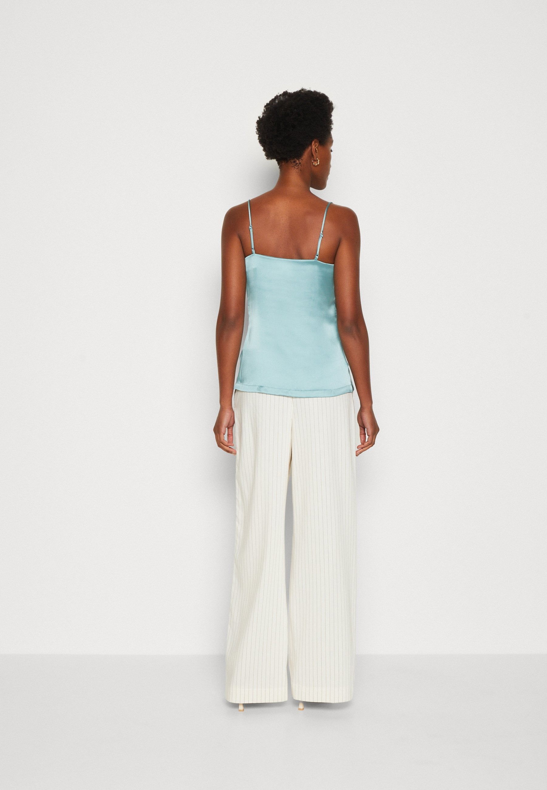 Anna Field Top - Light Blue