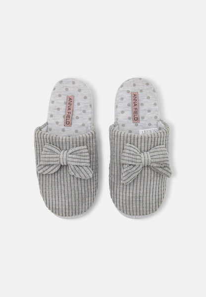 Anna Field Slippers - Light Grey