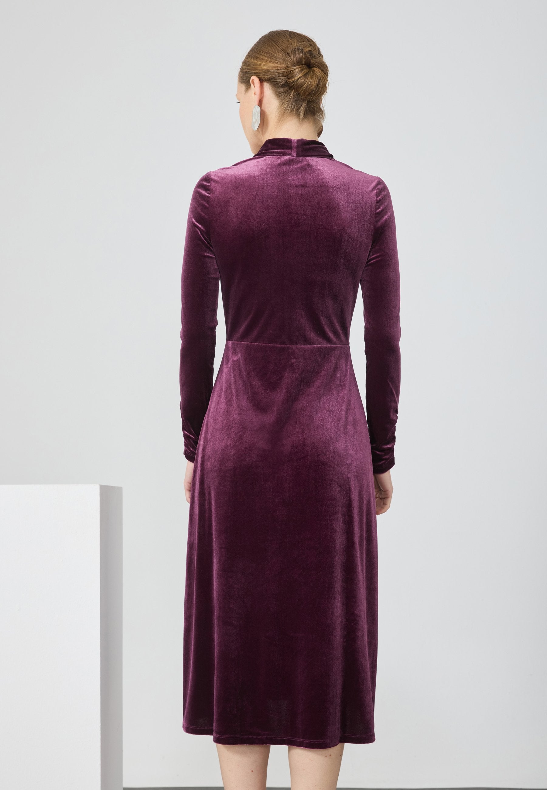 Anna Field Cocktail Dress / Party Dress - Burgundy