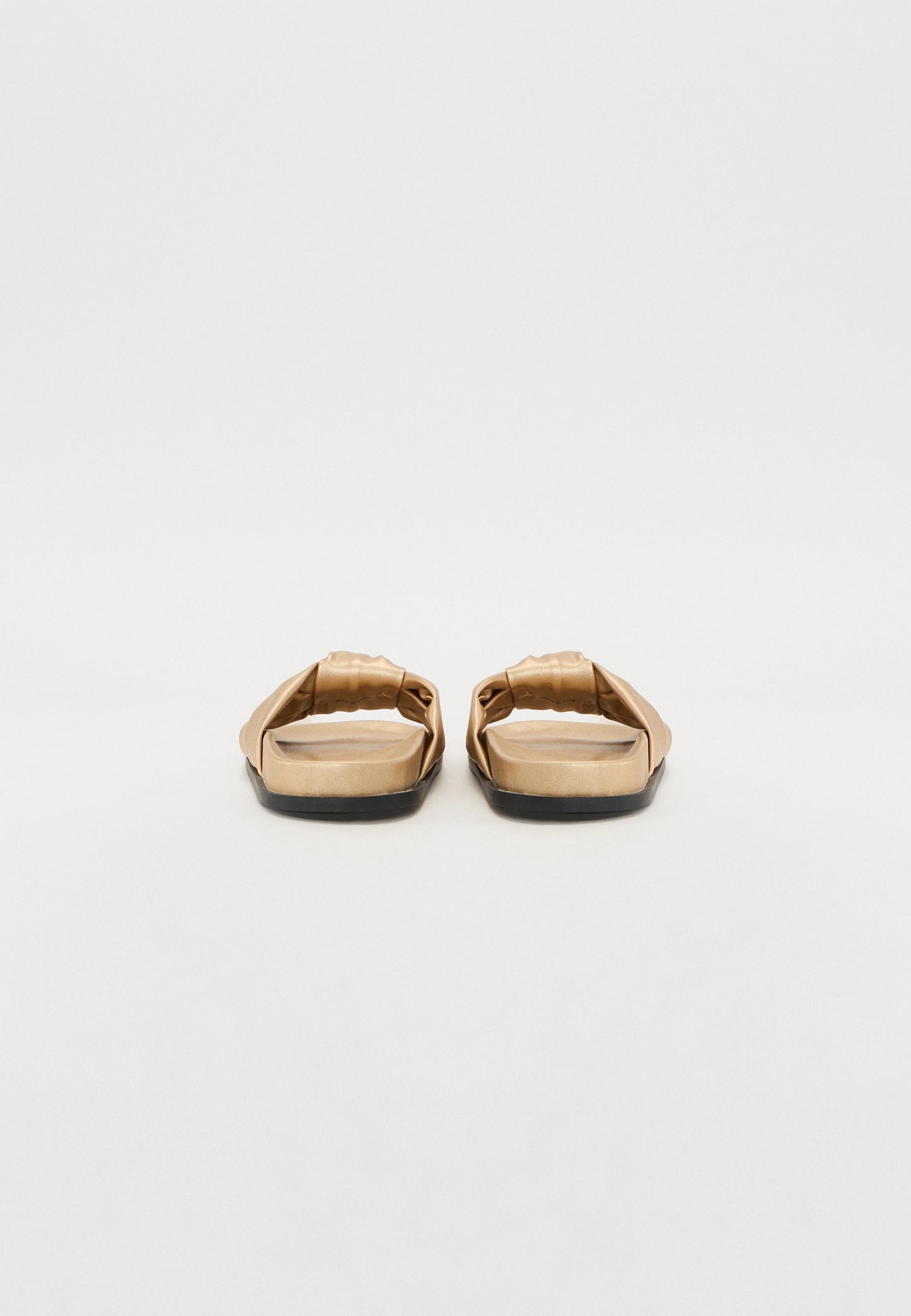 Anna Field Mules - Gold