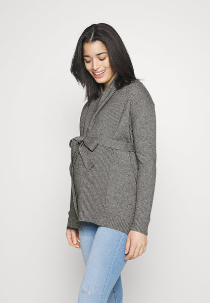  Cardigan - Mottled Grey