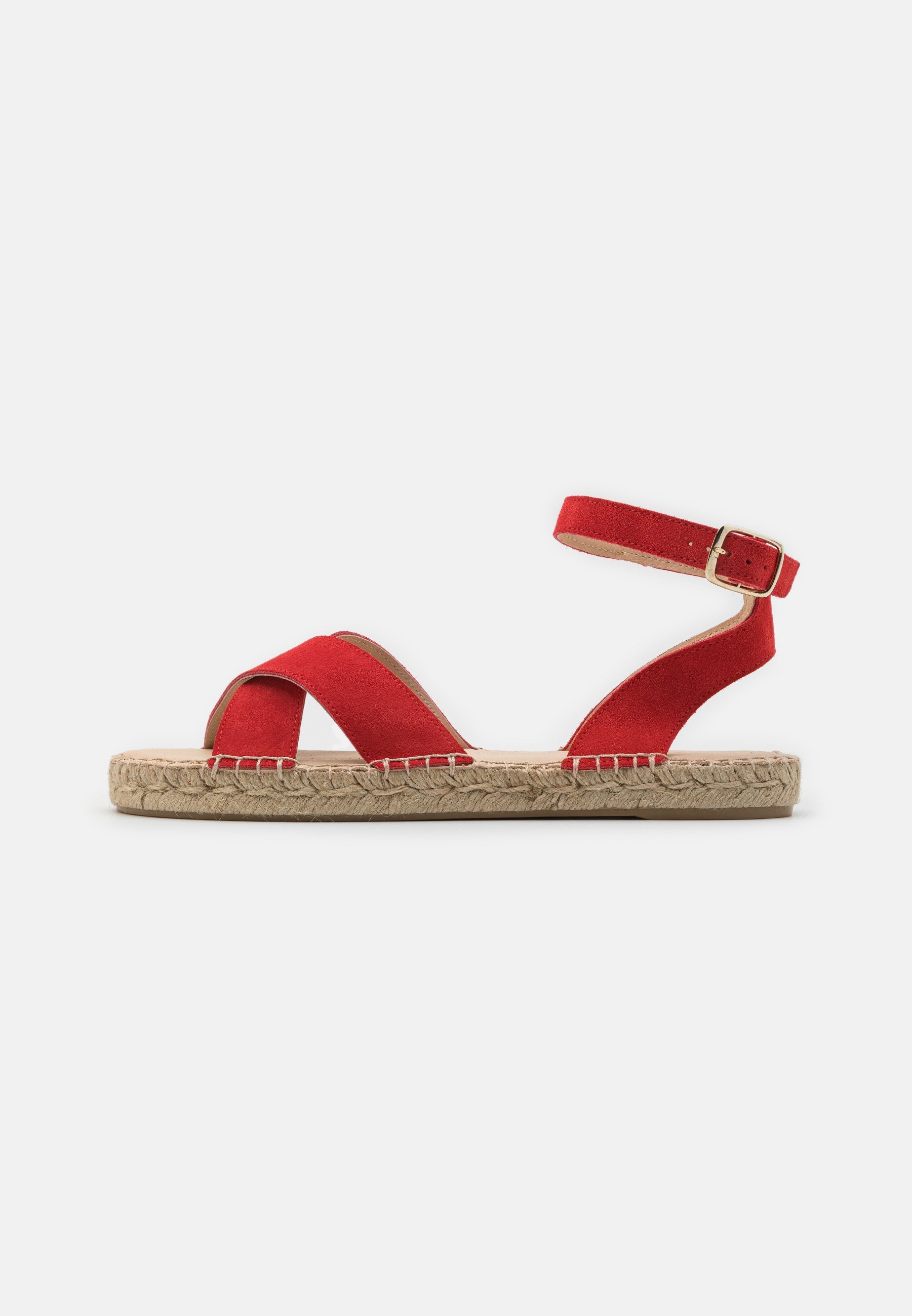 Anna Field Leather - Platform Sandals - Red