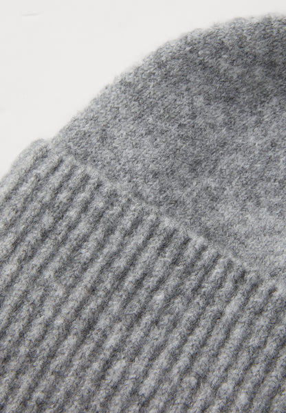 Anna Field SET - Beanie - Grey Melange