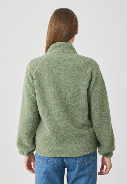 Anna Field Fleece Jacket - 17-6212 Tcx Sea Spray