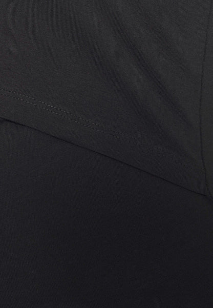  Nursing 2 Pack - Top - Top - Bordeaux/Black