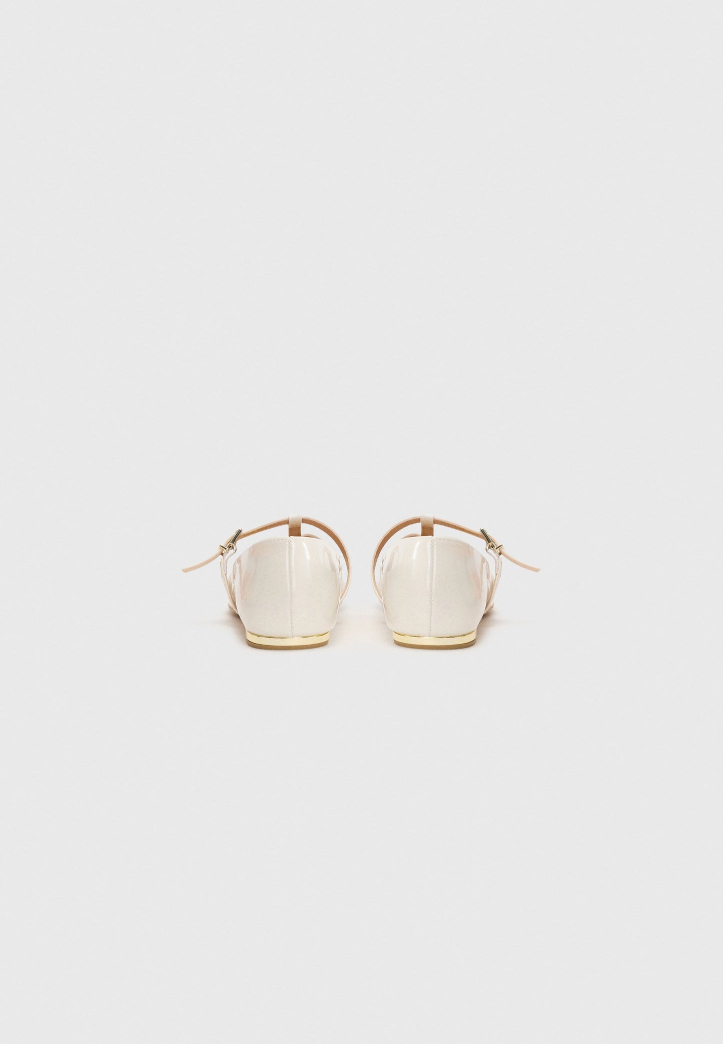 Anna Field Ankle Cuff Ballet Pumps - Off White