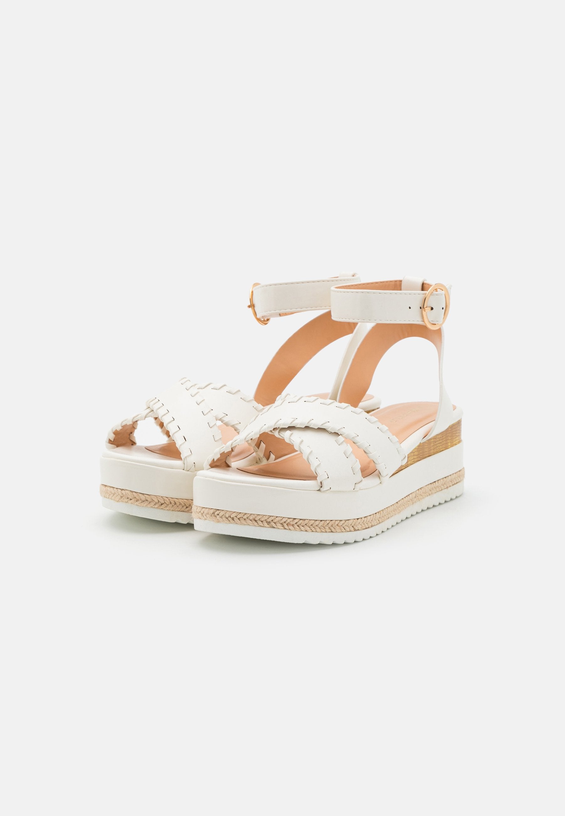 Anna Field Platform Sandals - White