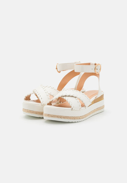 Anna Field Platform Sandals - White