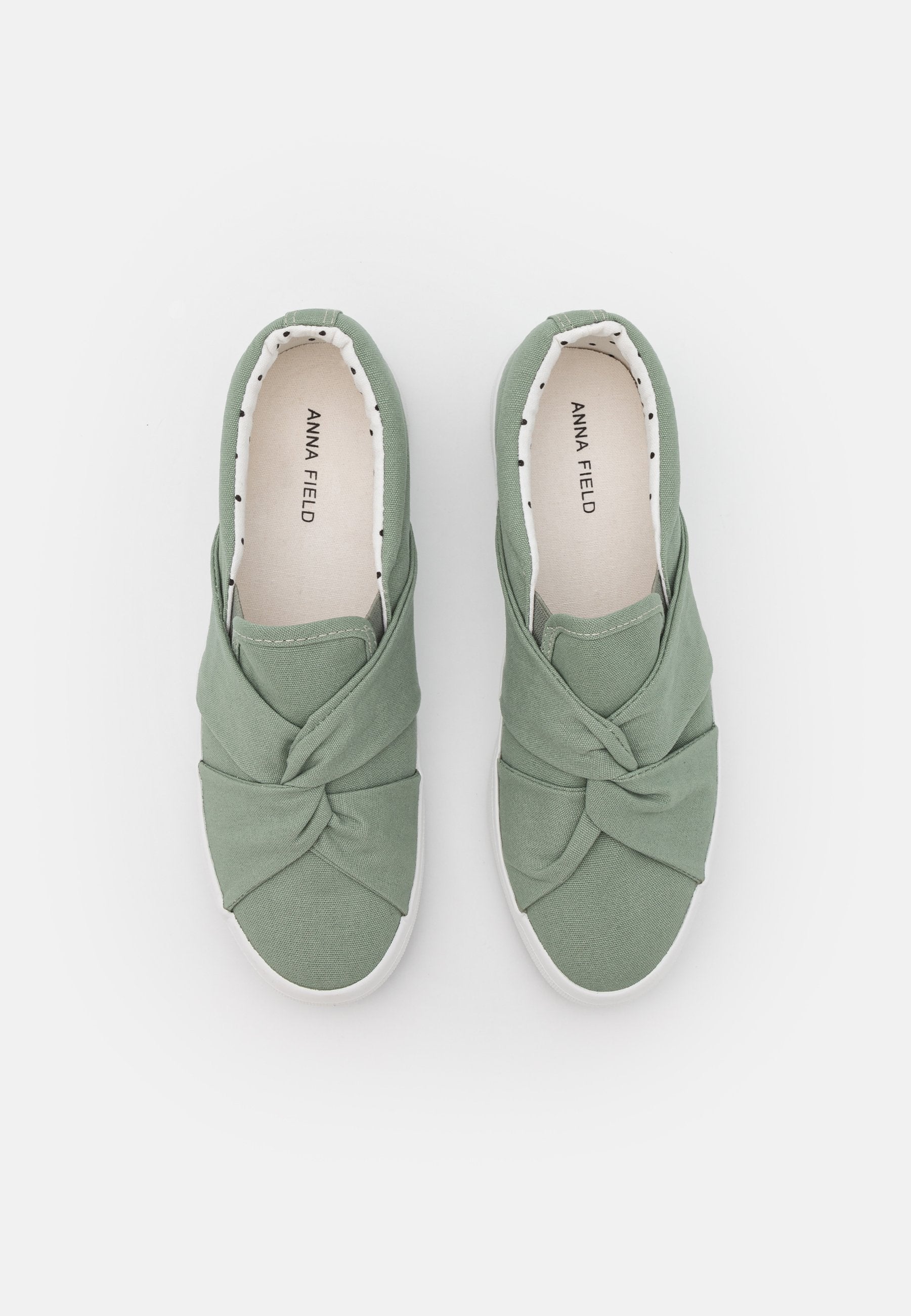 Anna Field Slip-Ons - Mint