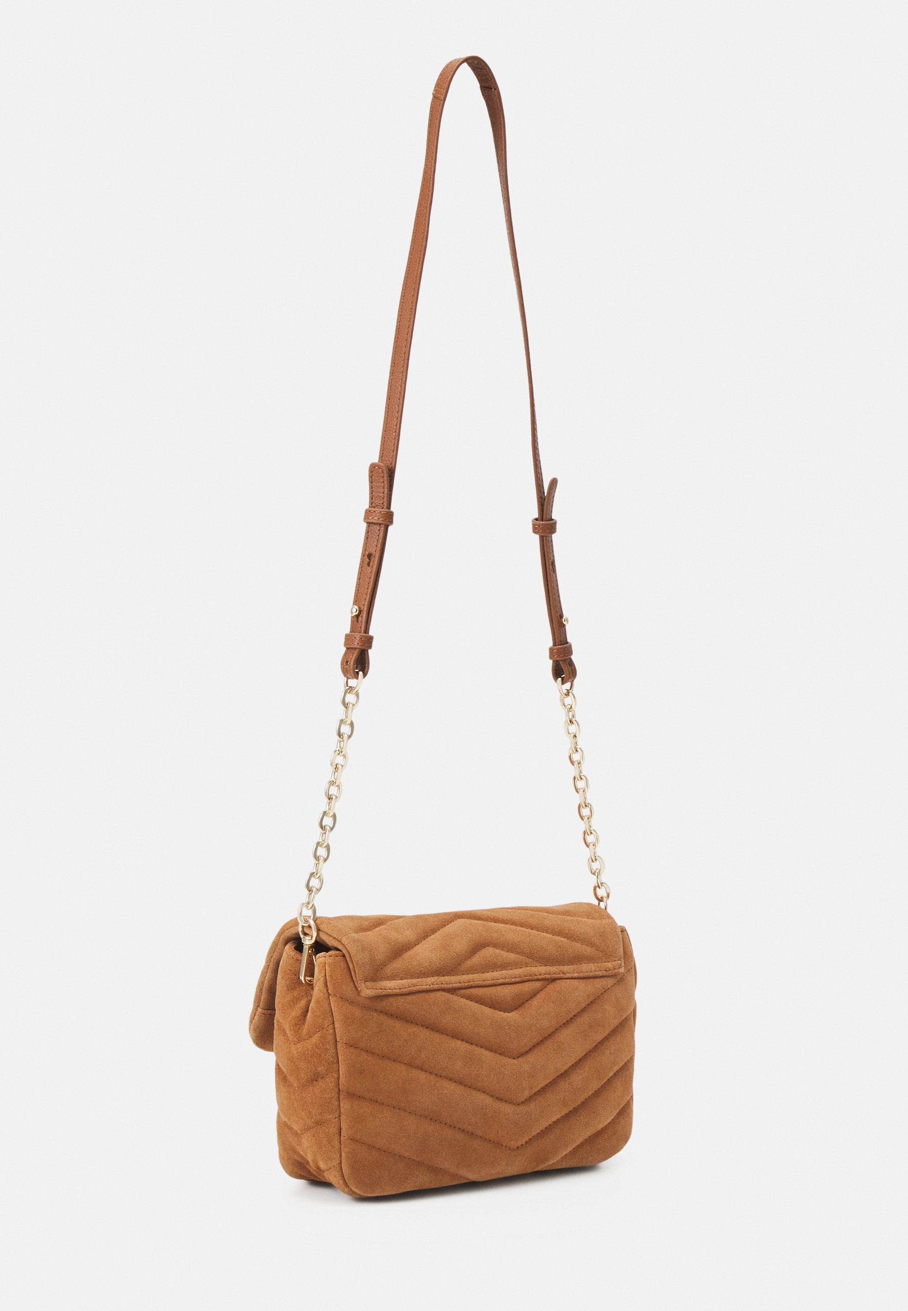 Anna Field Leather - Across Body Bag - Cognac