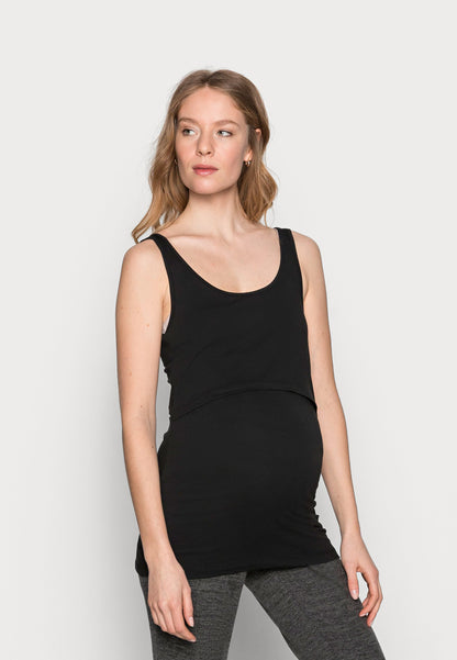  Nursing 2 Pack - Top - Top - Bordeaux/Black