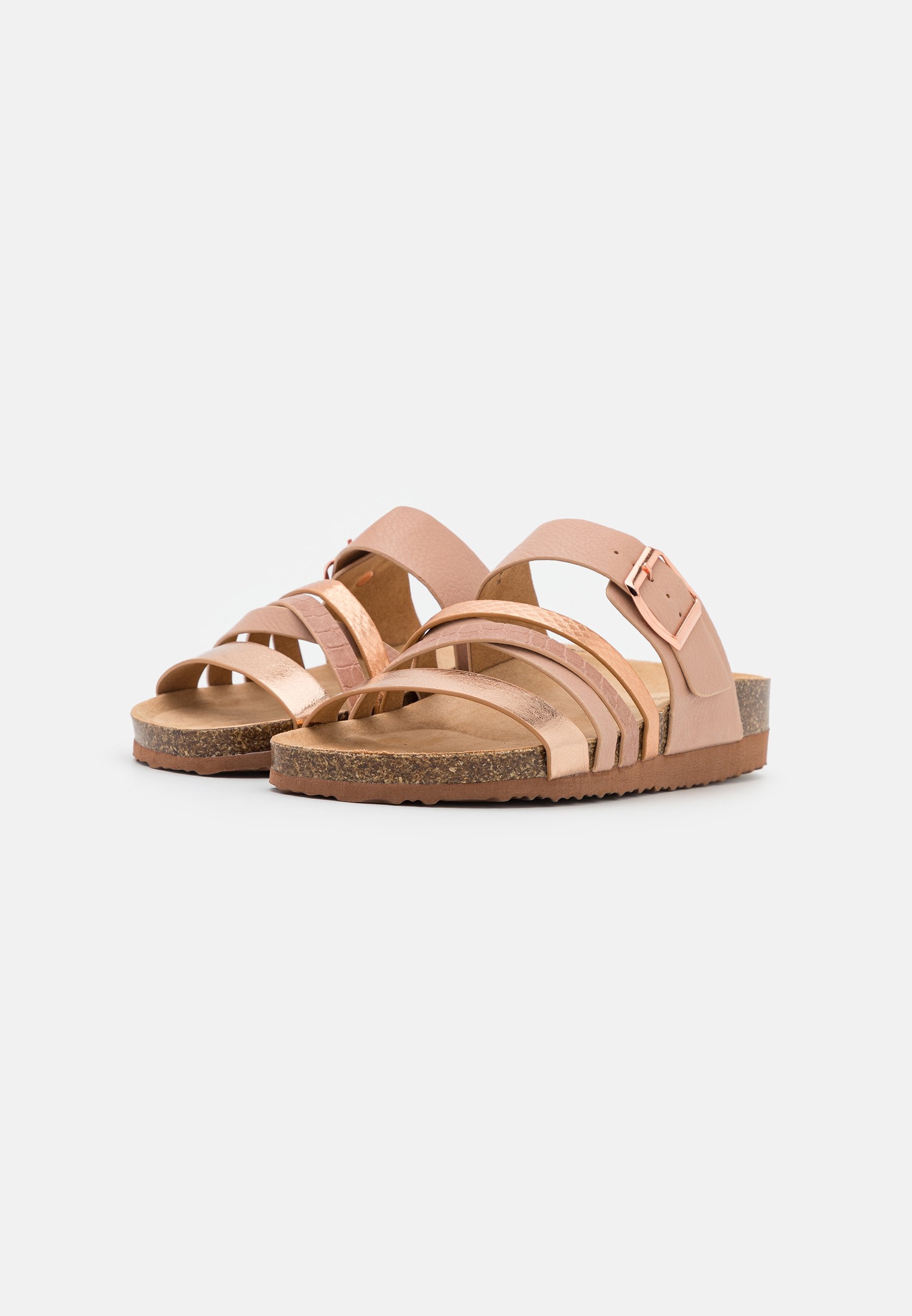 Anna Field Mules - Rose Gold-Coloured