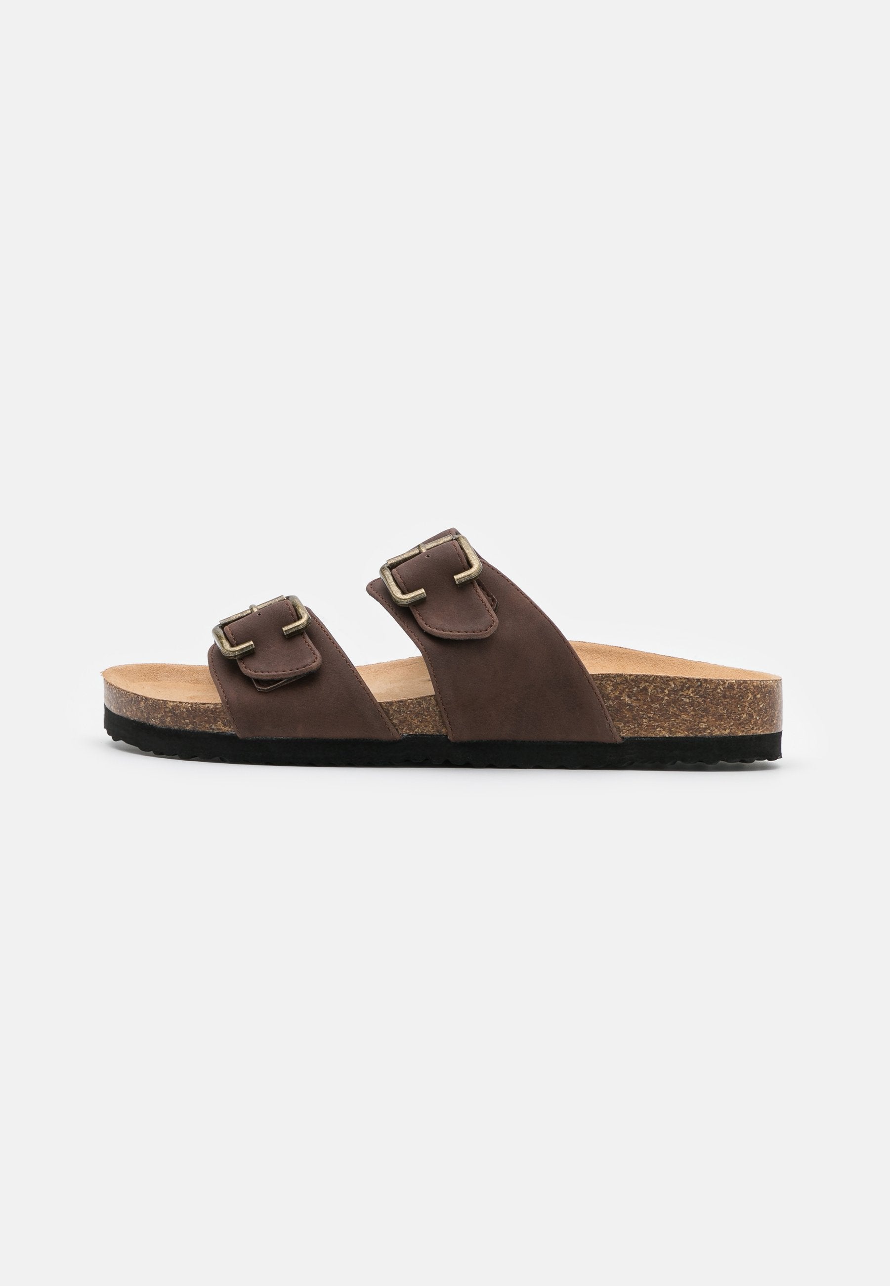 Anna Field Slippers - Dark Brown
