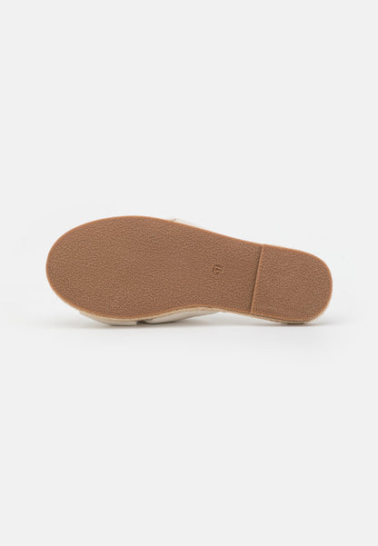 Anna Field Mules - White
