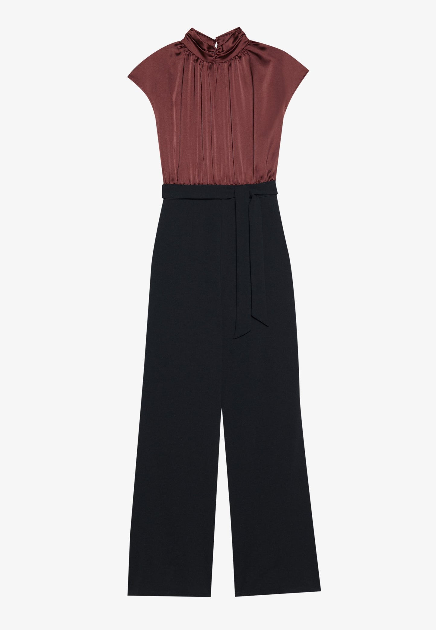 Anna Field Jumpsuit - Brown/dark Blue