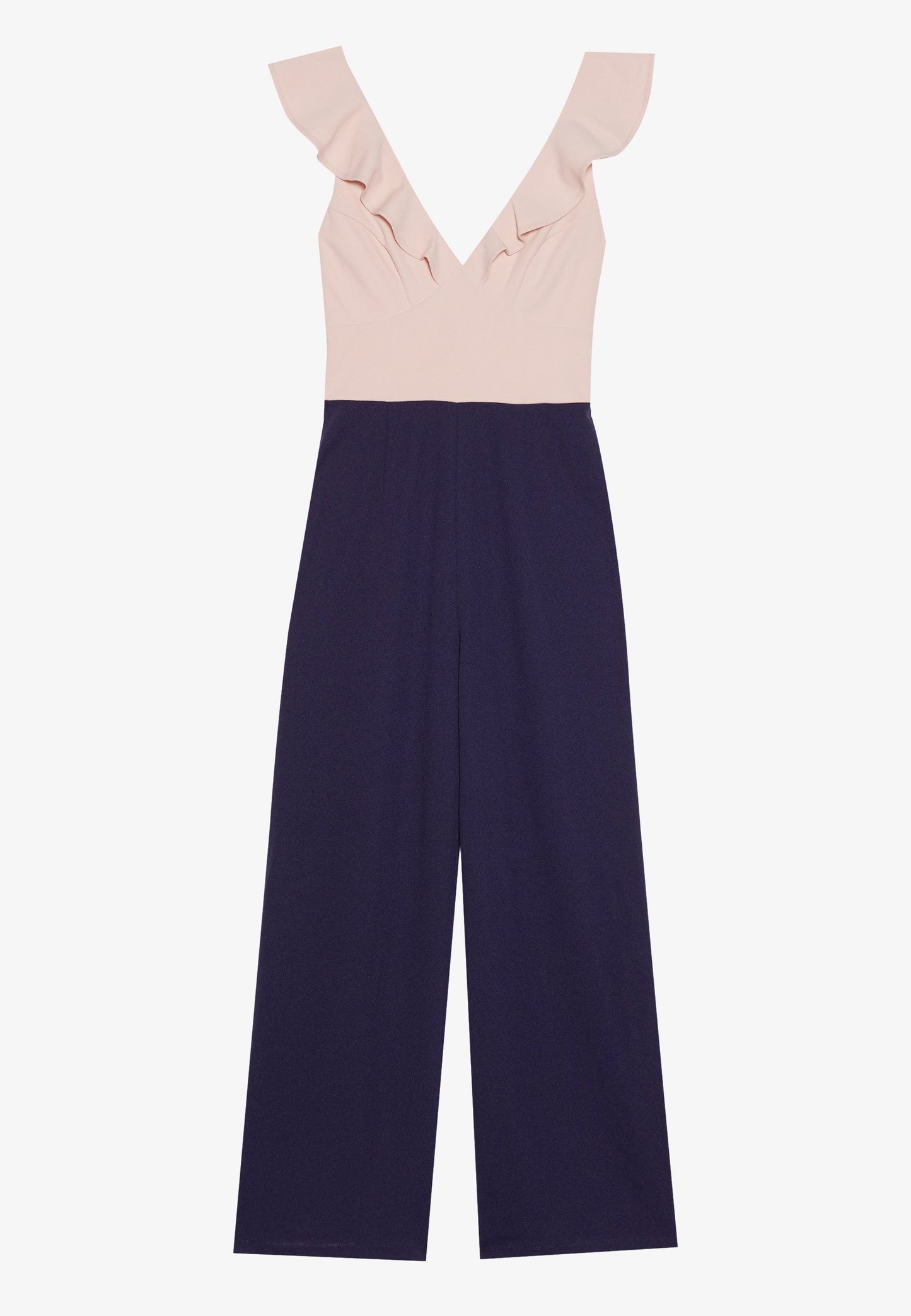 Anna Field Jumpsuit - Cameo Rose/navy