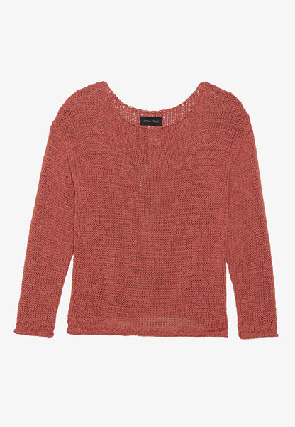 Anna Field Jumper - Redwood