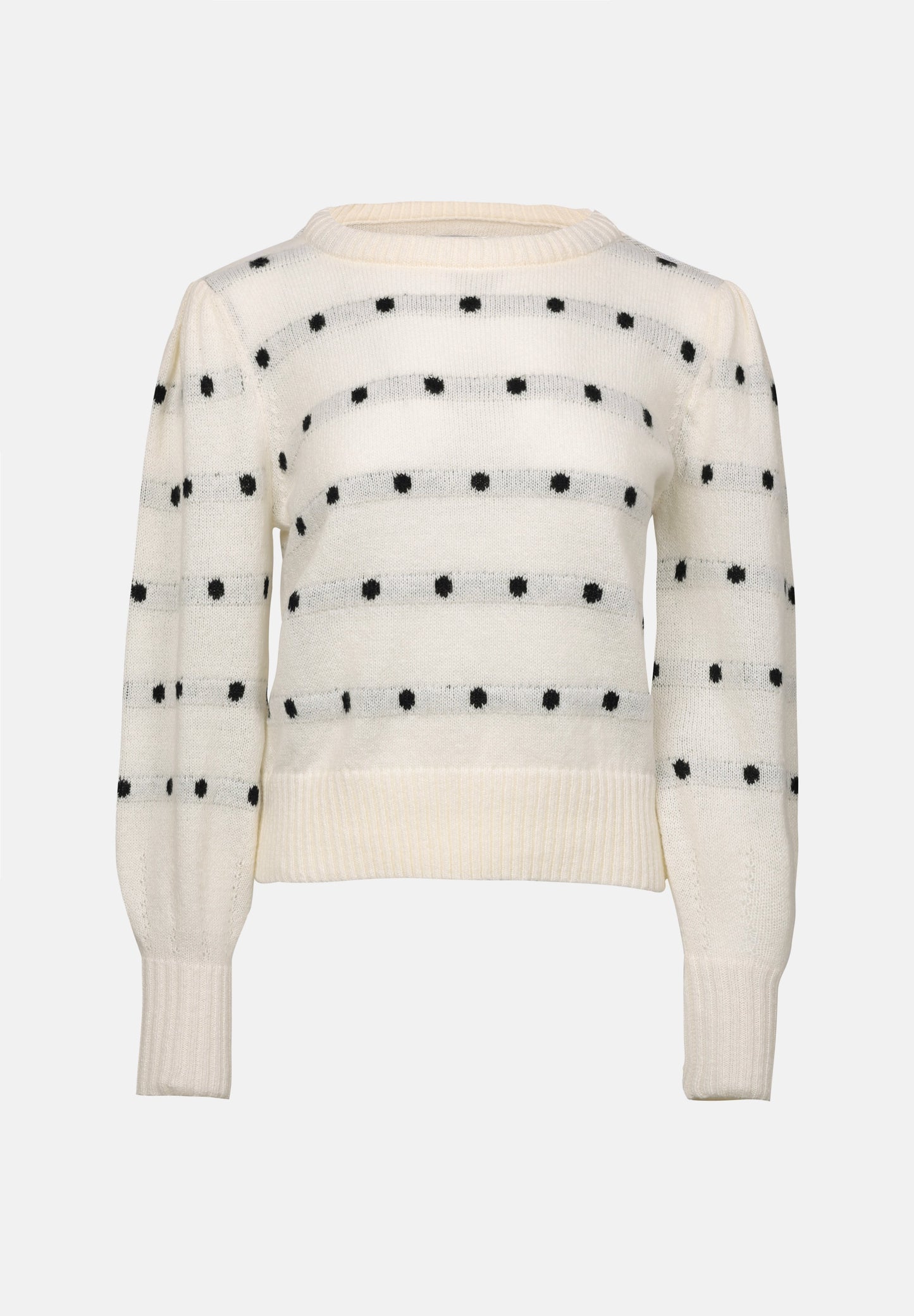 Anna Field Jumper - Ecru/black
