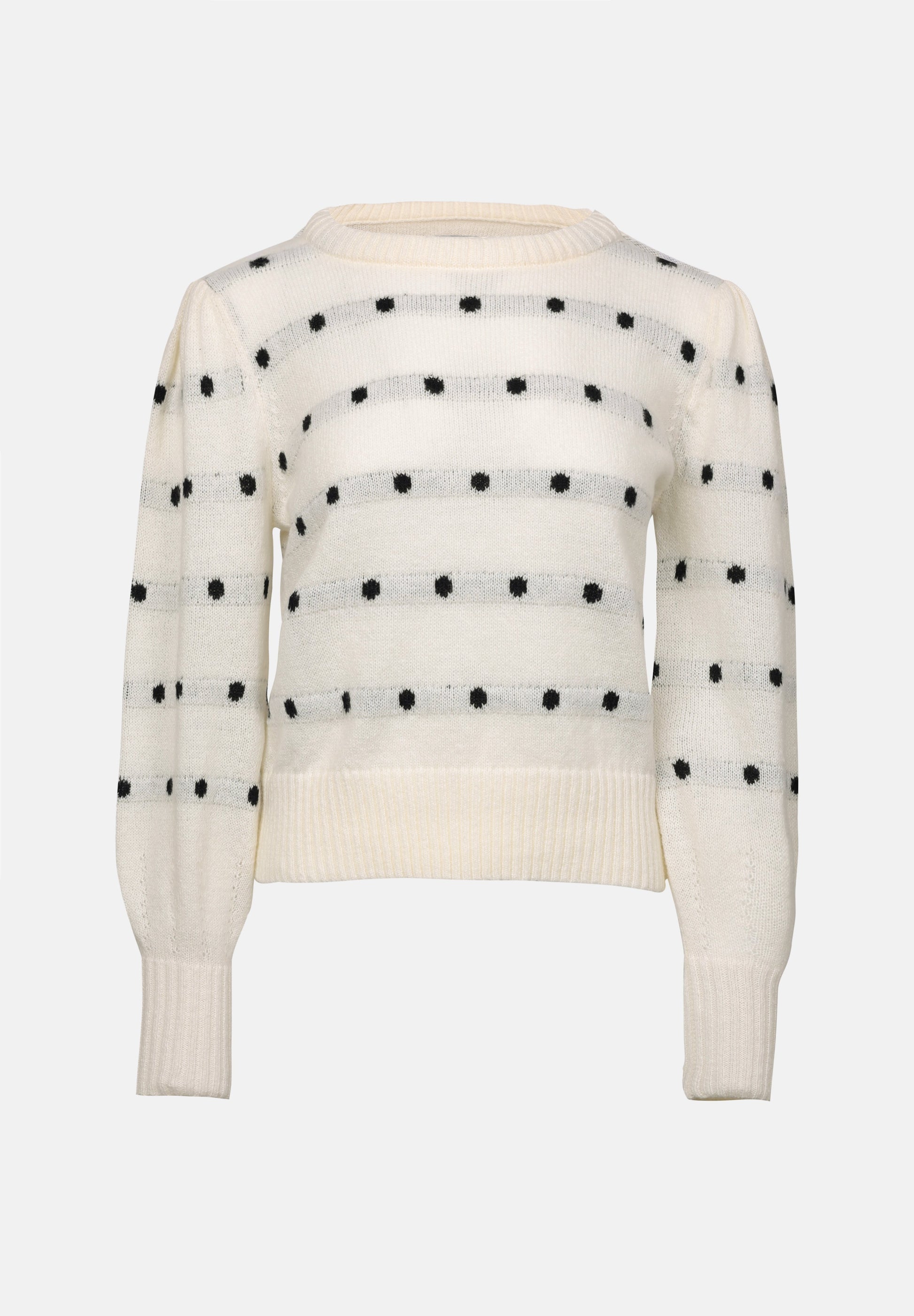 Anna Field Jumper - Ecru/black