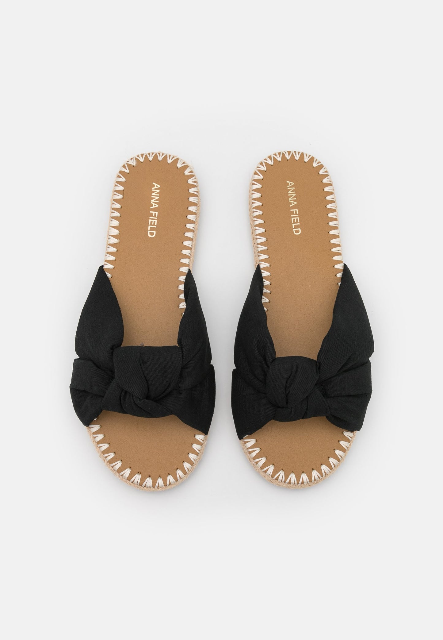 Anna Field Mules - Black
