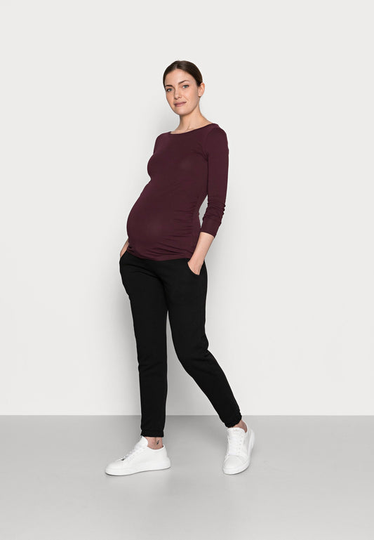  2 Pack - Long Sleeved Top - Dark Green/Bordeaux
