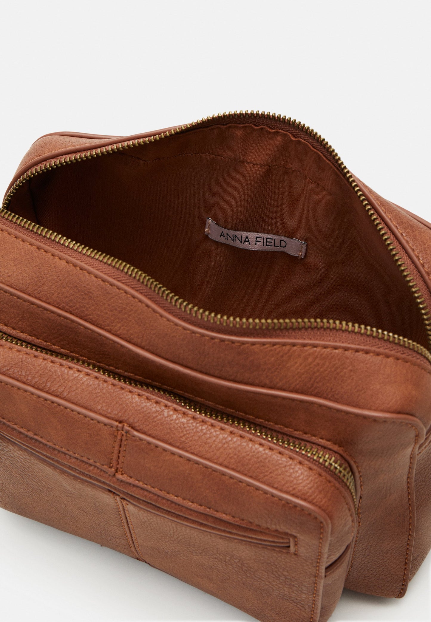 Anna Field Across Body Bag - Cognac
