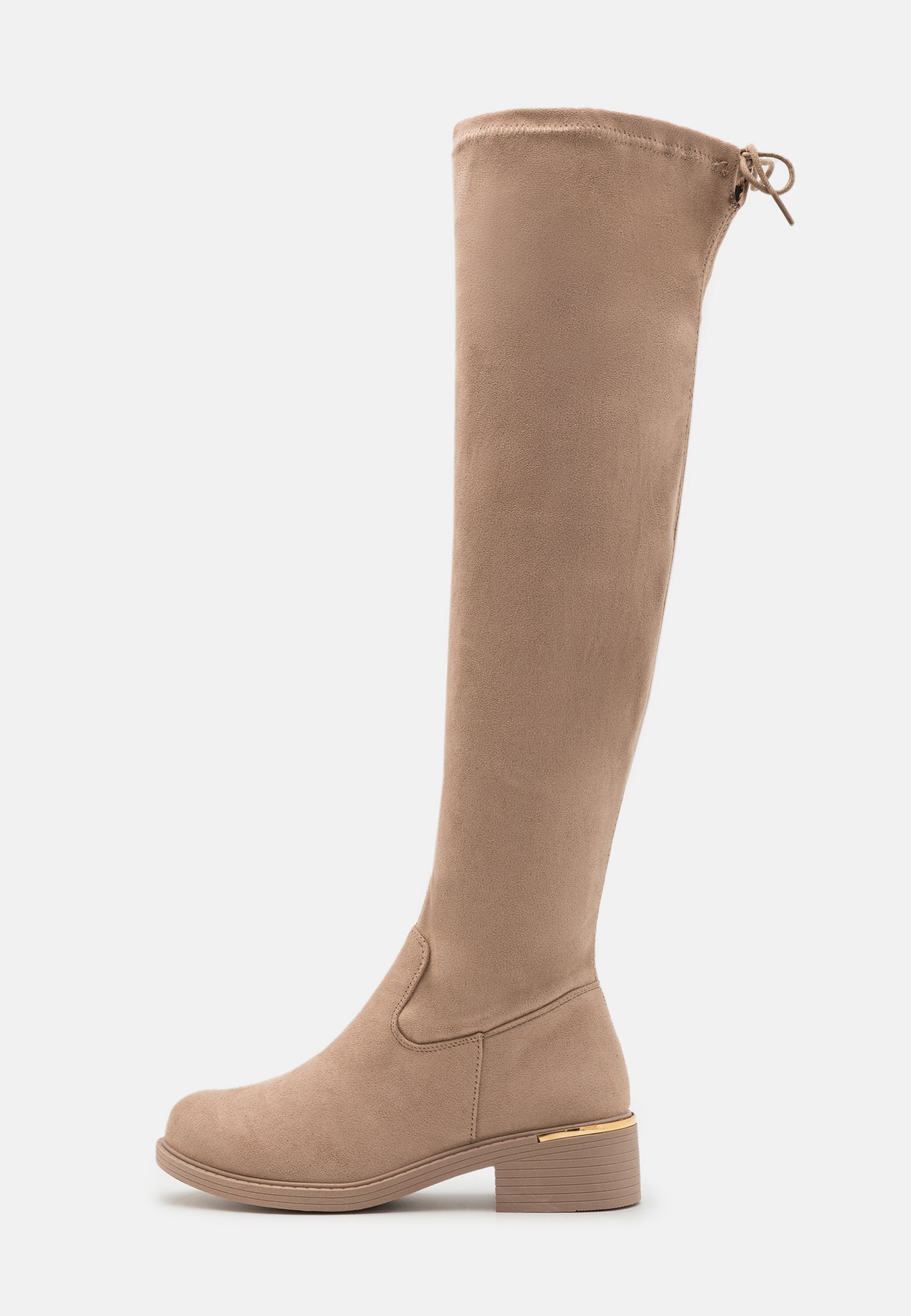 Anna Field Over-the-knee Boots - Mottled Beige