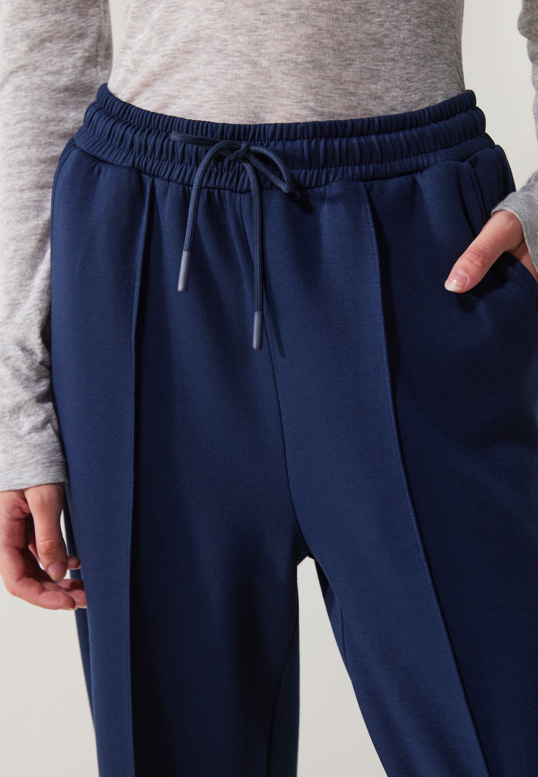 Anna Field SOFT JOGGER - Tracksuit Bottoms - Dark Blue
